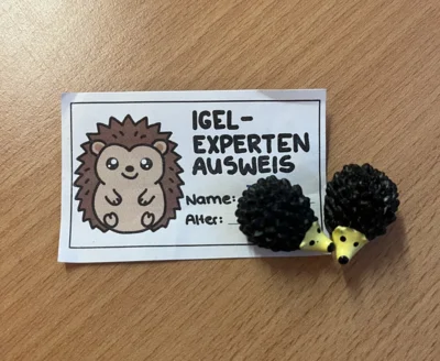 Igelprojekt der Klasse 2 a und b – stachelig, spannend und süß! (Bild vergr&ouml;&szlig;ern)