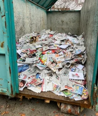 Altpapiersammlung in Kleinbottwar am 08.11.25 (Bild vergr&ouml;&szlig;ern)