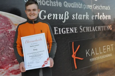 Stefan Kallert aus Puschendorf ist Bayerns bester Fleischer.
