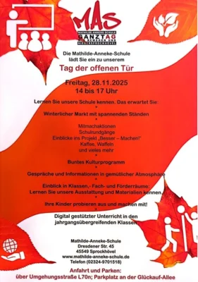 Tag der offenen Tür, 28.11.25 (Bild vergr&ouml;&szlig;ern)