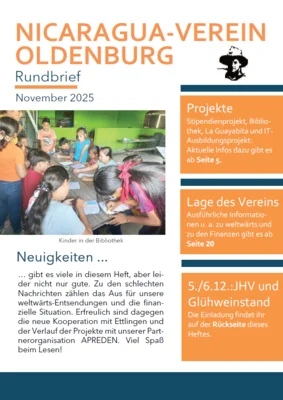 Unser Rundbrief 2025 mit der Einladung zur Jahreshauptversammlung in der Gaststätte "Bei Beppo"