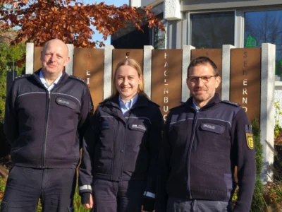 Verstärkung beim Polizeiposten Tannhausen (Bild vergr&ouml;&szlig;ern)