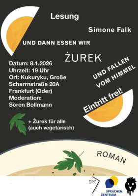 Lesung mit Simone Falk | 8. Januar 2026, in Frankfurt (Oder)