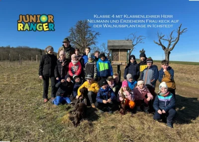 Wir sind JUNIOR RANGER. (Bild vergr&ouml;&szlig;ern)