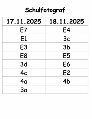 Schulfotograf 2025
