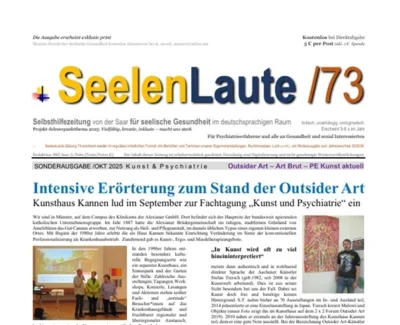 Foto zur Meldung: Sonderausgabe SeelenLaute-Selbsthilfezeitung 73 erschienen exklusiv print