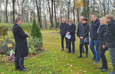 Meldung: Kranzniederlegung in Klein Kienitz