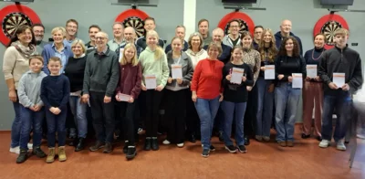 Die meisten Teilnehmer waren zur Verleihung erschienen. (Bild vergr&ouml;&szlig;ern)