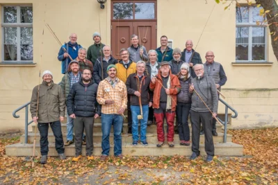 Internationales Treffen der Bambusrutenbauer in Milow