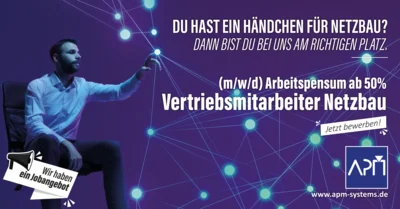 🛠️ Vertriebsmitarbeiter Netzbau (m/w/d) gesucht! (Bild vergr&ouml;&szlig;ern)