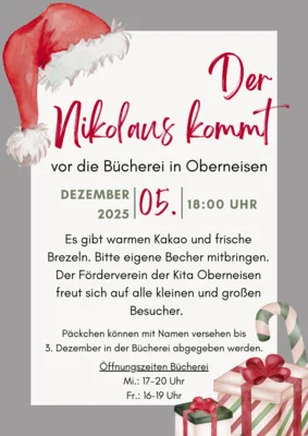 Der Nikolaus kommt (Bild vergr&ouml;&szlig;ern)
