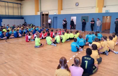 Vorrunde im Zweifelderball in Lauchhammer