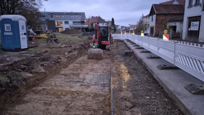 Gehweg am Steinweg wird ausgebaut (Bild vergr&ouml;&szlig;ern)