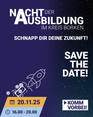 Nacht der Ausbildung im Kreis Borken am 20. November 2025 (Bild vergr&ouml;&szlig;ern)
