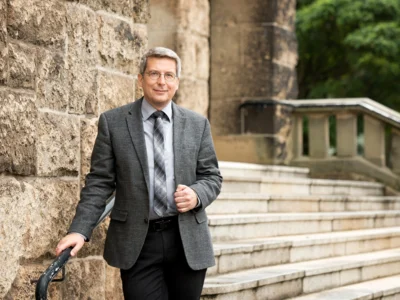 Wittenberges Bürgermeister Dr. Oliver Hermann I Foto: Sina Teschner (Bild vergr&ouml;&szlig;ern)