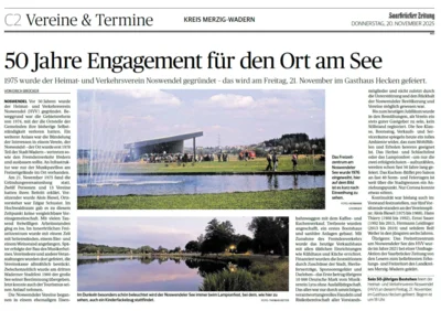 50 Jahre Engagement für den Ort am See