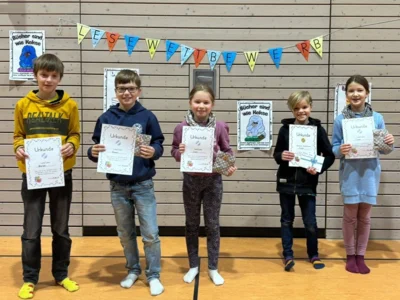 Meldung: Vorlesewettbewerb der Grundschule 2025