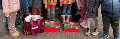 Aktion Weihnachten Im Schuhkarton des Kindergartens Hegelstraße