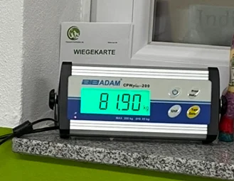 Die Waage "Mr. Bombastic" (Bild vergr&ouml;&szlig;ern)