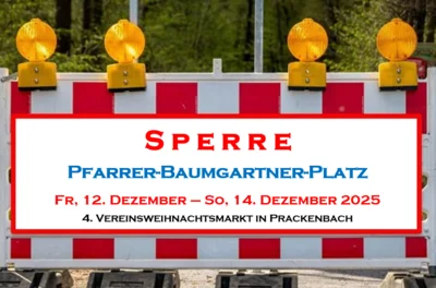 Sperre Pfarrer-Baumgartner-Platz