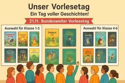 Unser Vorlesetag – Ein Tag voller Geschichten! Unsere Schülerinnen und Schüler berichten