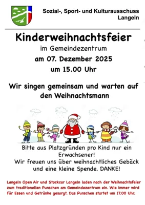 Kinderweihnachtsfeier