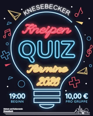 Knesebecker Kneipenquiz - Termine für 2026 (Bild vergr&ouml;&szlig;ern)