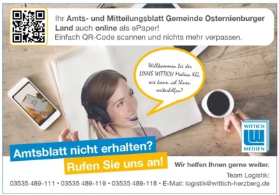 Linus Wittich Verlag "Kein Amtsblatt erhalten" (Bild vergr&ouml;&szlig;ern)