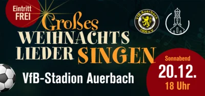 Großes Weihnachtsliedersingen im VfB-Stadion (Bild vergr&ouml;&szlig;ern)