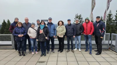 Fachexkursion der Metall-Innung Gera (Bild vergr&ouml;&szlig;ern)