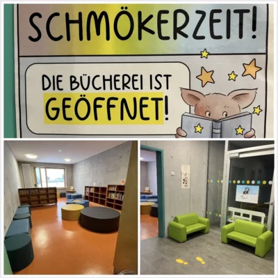 Schülerbücherei eröffnet