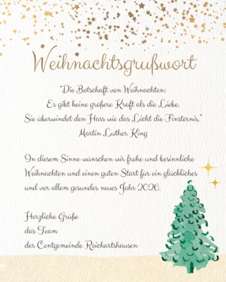 Weihnachtsgrußwort (Bild vergr&ouml;&szlig;ern)