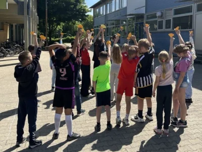 Energieprojekt in der Klassenstufe 4 der Heinrich-Schickhardt-Gemeinschaftsschule Bad Boll (Bild vergr&ouml;&szlig;ern)