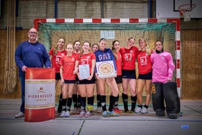 Toller 2. Platz der wU16/wU14 Mix-Mannschaft