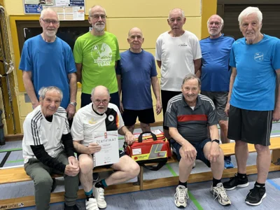 Meldung: TuS Rambach ist ein "Herzsicherer Verein"