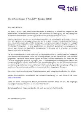 Nutzung von KI in der Goethe-Grundschule