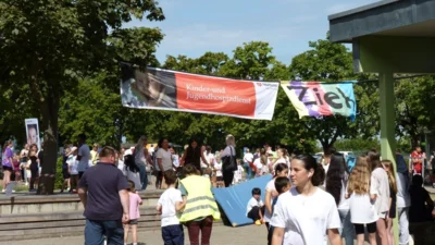 Spendenlauf (Bild vergr&ouml;&szlig;ern)
