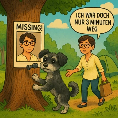 Meldung: Pfotenweisheiten (16) - Wenn 3 Minuten ewig sind
