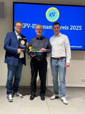Meldung: KFV Ehrenamtspreis 2025 ⭐️