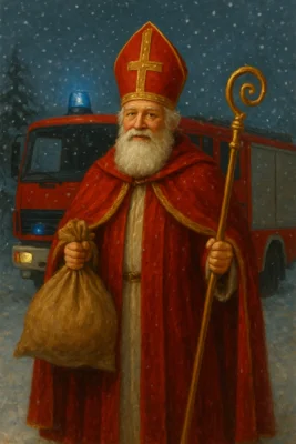 Nikolaus, KI-generiert (Bild vergr&ouml;&szlig;ern)