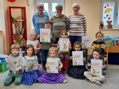 Meldung: Kleine Leser ganz groß - die Wickies bestehen den Bibfit Führerschein!