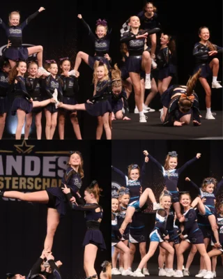LM 2025 der Cheerleader - Vier Teams, vier starke Leistungen!