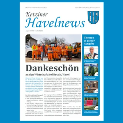 Neue Ausgabe der "Ketziner Havelnews" jetzt online