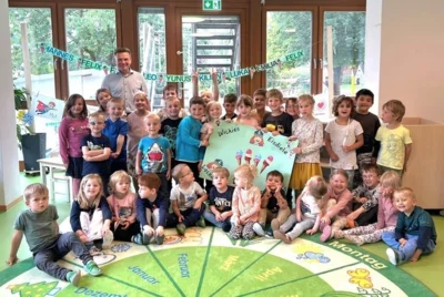Süße Überraschung im Kindergarten Wickie (Bild vergr&ouml;&szlig;ern)