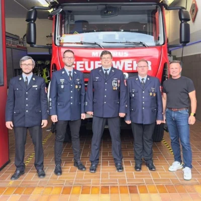 Meldung: Neue Führungsspitze bei der Feuerwehr Teuschnitz