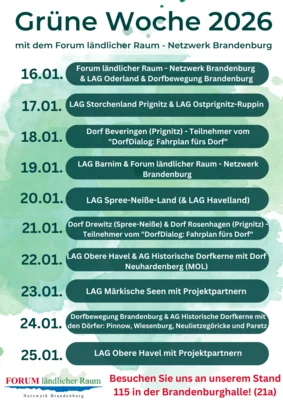 Forum ländlicher Raum - Netzwerk Brandenburg (Bild vergr&ouml;&szlig;ern)