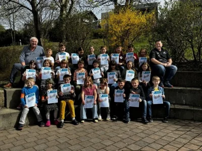Meldung: Frischgebackene Juniorhelfer