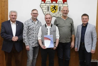 Meldung: Der Dirigent ist nun auch Vorsitzender der Stadtkapelle