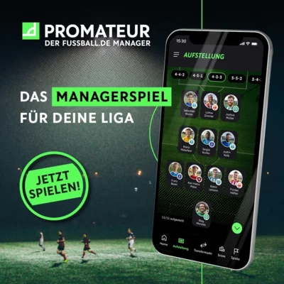 PROMATEUR – Das erste Managerspiel für den Amateurfußball (Bild vergr&ouml;&szlig;ern)