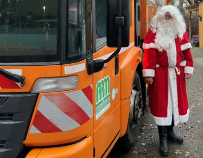 Pressemitteilung der APM GmbH: Abfallentsorgung rund um Weihnachten und die Feiertage